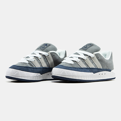 Adidas Adimatic Grey Navy (Синий) - фото 2 