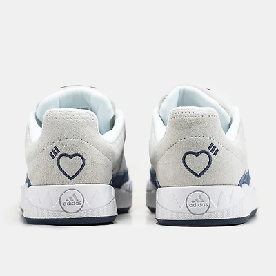 Adidas Adimatic White Grey Navy (Белый) - фото 5 