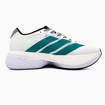 Adidas Adizero Boston White Green (Зеленый) - фото 4 