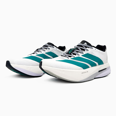 Adidas Adizero Boston White Green (Зеленый) - фото 2 
