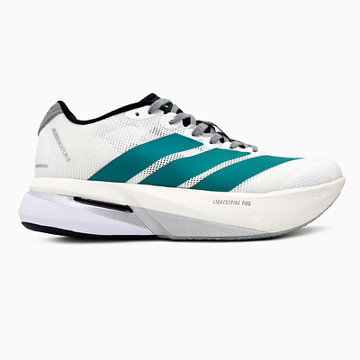 Adidas Adizero Boston White Green (Зеленый) - фото 1 Hypebery