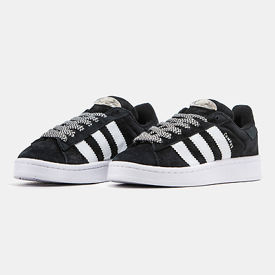 Adidas Campus 00s Black White Rope Laces (Черный) - фото 2 