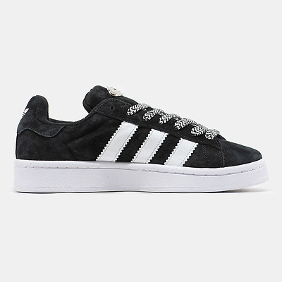 Adidas Campus 00s Black White Rope Laces (Черный) - фото 4 