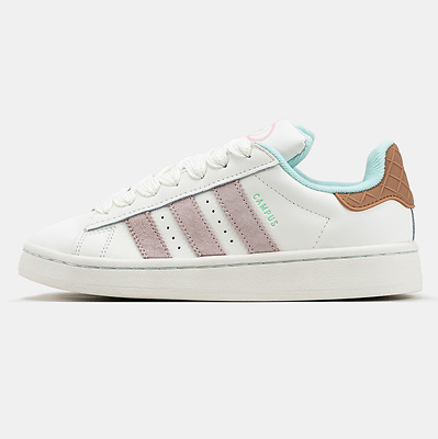 Adidas Campus 00s White Pink Mint Waffle  (Белый) - фото 4 