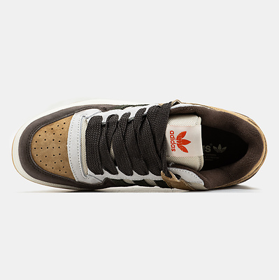 Adidas Forum 84 Low Brown Olive Beige (Белый) - фото 3 