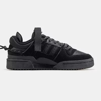 Adidas Forum x Bad Bunny Buckle Low Triple Black (Чорний) - фото 4 