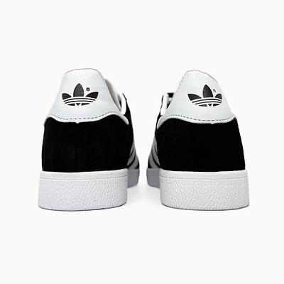Adidas Gazelle Black White-Gold Metallic BA9595 (Белый) - фото 4 