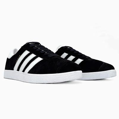 Adidas Gazelle Black White-Gold Metallic BA9595 (Белый) - фото 2 
