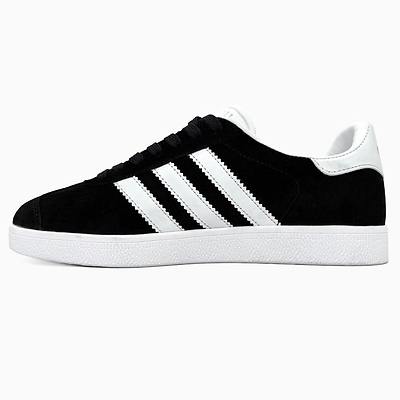 Adidas Gazelle Black White-Gold Metallic BA9595 (Белый) - фото 3 