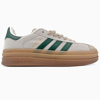 Adidas Gazelle Bold Cream Green (Зеленый) - фото 1 Hypebery
