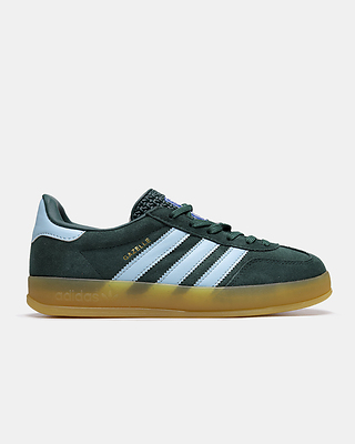Adidas Gazelle Collegiate Green Hazy Sky (Зеленый) - фото 1 Hypebery