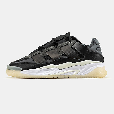 Adidas Niteball Core Black Grey White (Белый) - фото 1 Hypebery