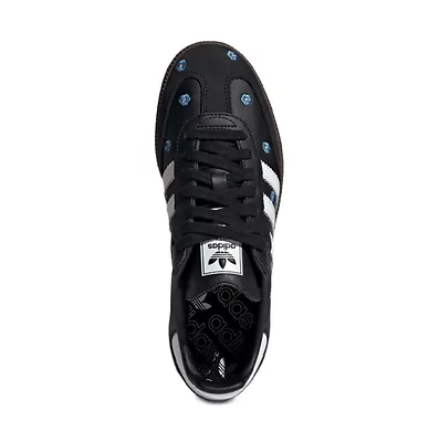 Adidas Samba Black Floral Embroidery IF4397 (Белый) - фото 3 