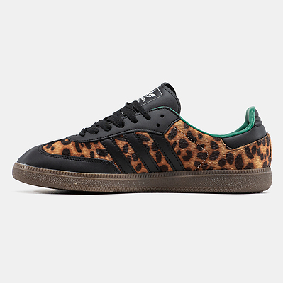 Adidas Samba Black Leopard (Черный) - фото 4 