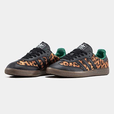 Adidas Samba Black Leopard (Черный) - фото 2 