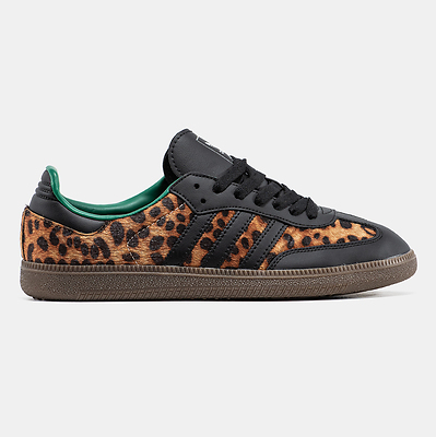 Adidas Samba Black Leopard (Черный) - фото 1 Hypebery
