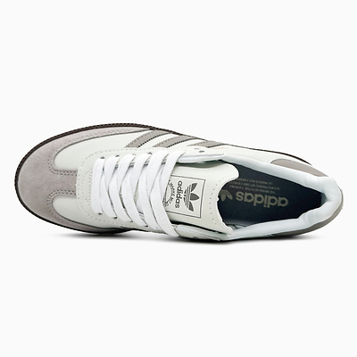 Adidas Samba OG White Grey (Белый) - фото 3 