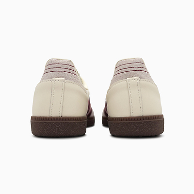 Adidas Samba OG Wonder White Maroon (Бежевый) - фото 5 
