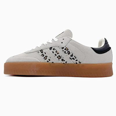Adidas Samba Platform Beige Leopard (Бежевый) - фото 3 