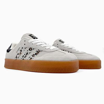 Adidas Samba Platform Beige Leopard (Бежевый) - фото 2 