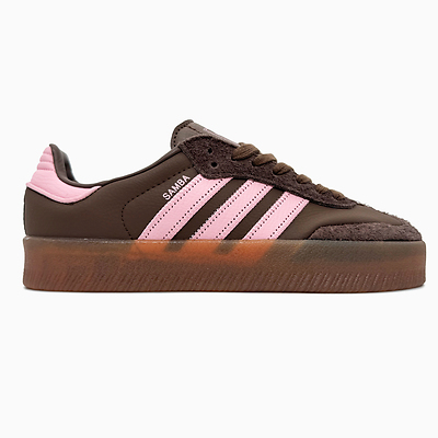 Adidas Samba Platform Brown Pink (Розовый) - фото 1 Hypebery