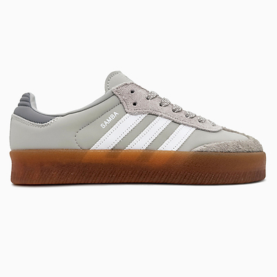 Adidas Samba Platform Grey (Серый) - фото 1 Hypebery