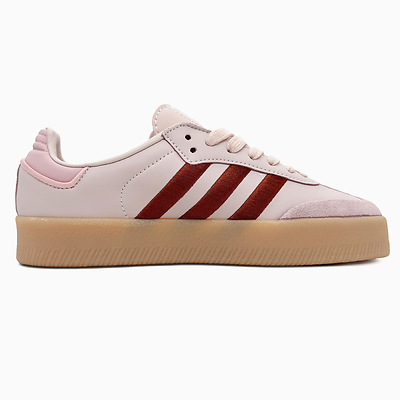 Adidas Samba Platform Pink Bordo (Розовый) - фото 4 