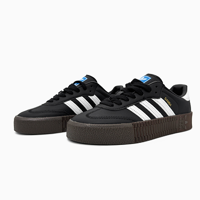 Adidas Samba Rose W Black Gum (Черный) - фото 2 