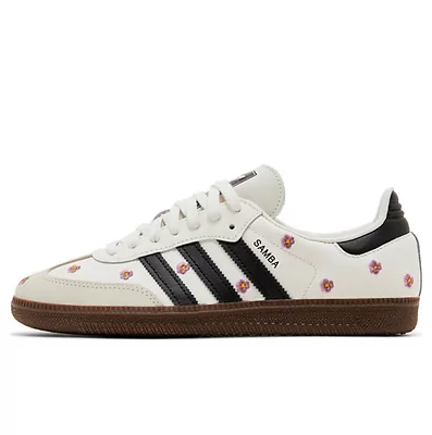 Adidas Samba White Floral Embroidery IF4398 (Белый) - фото 1 Hypebery