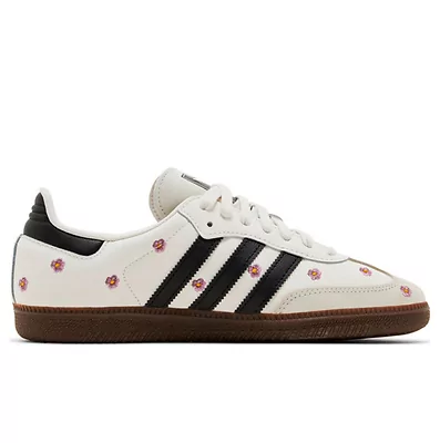 Adidas Samba White Floral Embroidery IF4398 (Белый) - фото 3 