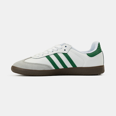 Adidas Samba White Green (Зеленый) - фото 3 