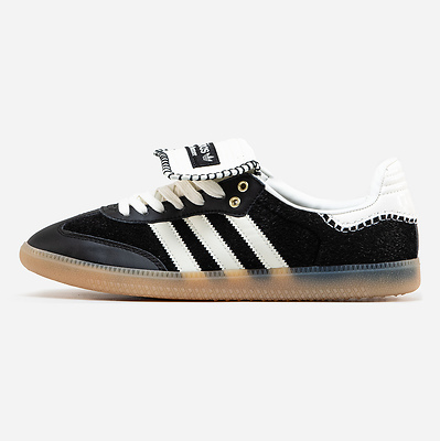 Adidas Samba x Wales Bonner Pony Black Gum (Чорний) - фото 4 