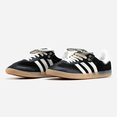 Adidas Samba x Wales Bonner Pony Black Gum (Чорний) - фото 2 