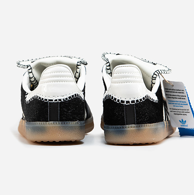 Adidas Samba x Wales Bonner Pony Black Gum (Чорний) - фото 5 