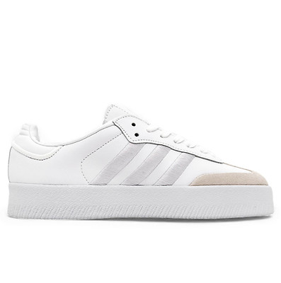 Adidas Samba XLG Platform White Gold Logo (Белый) - фото 4 