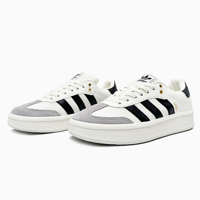 Adidas Samba XLG White Black (Белый) - фото 2 
