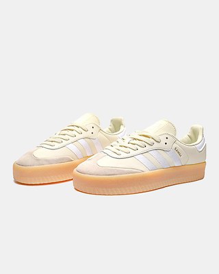 Adidas Sambae Wonder White Silver Metallic (Бежевый) - фото 2 