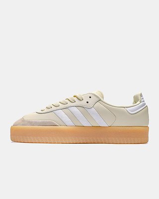 Adidas Sambae Wonder White Silver Metallic (Бежевый) - фото 4 
