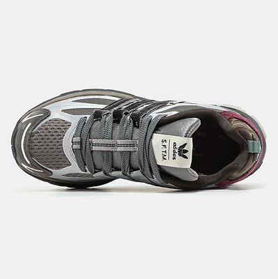 Adidas Adistar Cushion x SFTM Grey Black Burgundy (Сірий) - фото 3 