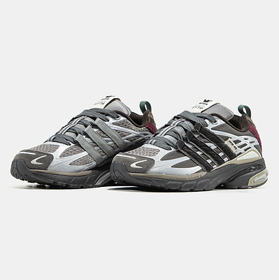 Adidas Adistar Cushion x SFTM Grey Black Burgundy (Сірий) - фото 2 