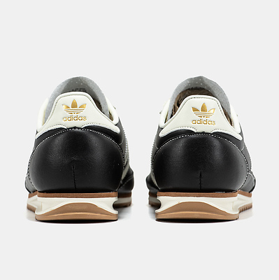 Adidas SL 72 Black White Leather (Черный) - фото 5 