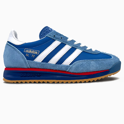 Adidas SL 72 Blue White Red (Голубой) - фото 1 Hypebery