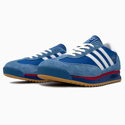 Adidas SL 72 Blue White Red (Голубой) - фото 2 