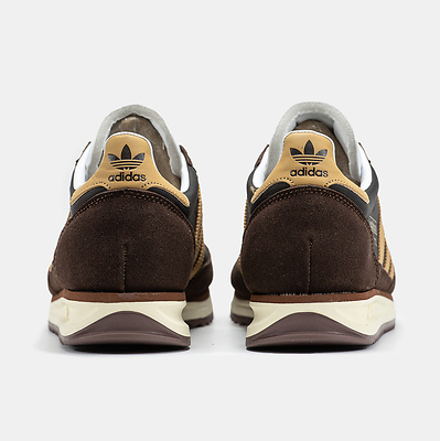 Adidas SL 72 Brown Beige Black (Коричневый) - фото 5 