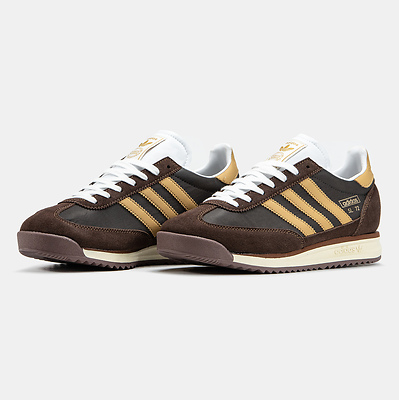Adidas SL 72 Brown Beige Black (Коричневый) - фото 2 