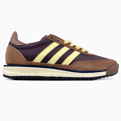 Adidas SL 72 Brown Violet Yellow (Коричневый) - фото 1 Hypebery