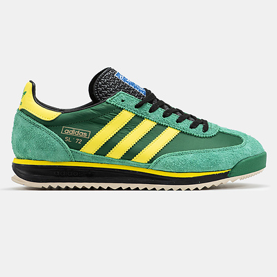 Adidas SL 72 Green Yellow (Зеленый) - фото 1 Hypebery
