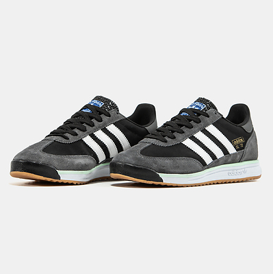 Adidas SL 72 Grey Black White (Черный) - фото 2 
