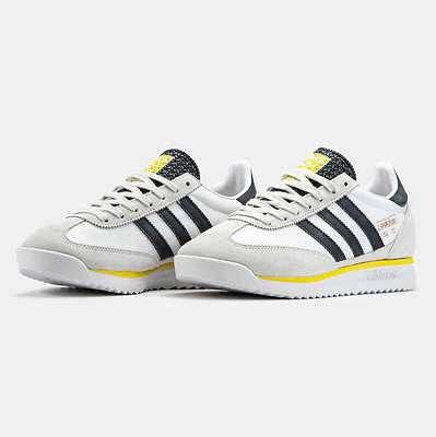 Adidas SL 72 White Black Yellow (Белый) - фото 2 