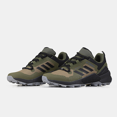 Adidas Terrex Swift R3 Gore-Tex Olive Black (Хаки) - фото 2 